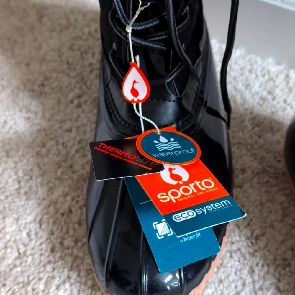 Sporto waterproof duck boots size 9m - Picture 4 of 5